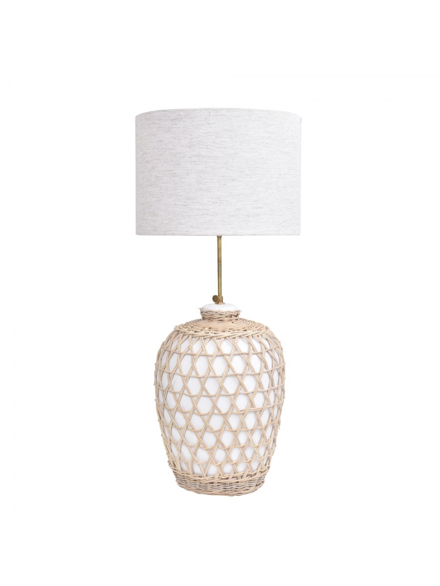 Abajur Cerâmica Ratan M