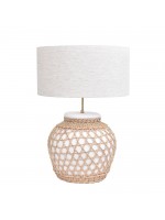 Abajur Cerâmica Ratan G