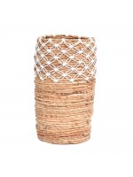 Cachepot Macrame Alto