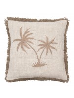 Capa de Almofada Coqueiro Natural