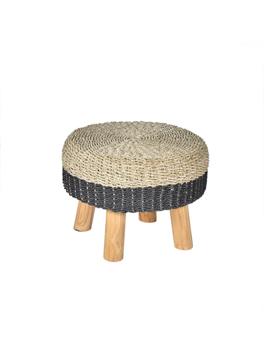 Banco Bicolor Preto