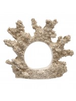 Porta Guardanapo Anel Coral Palha