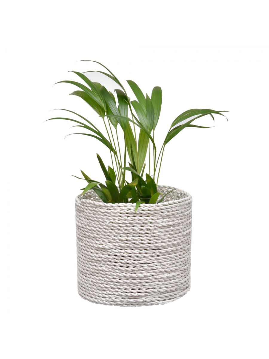 Cachepot Reto Branco G