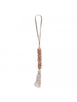 Pingente de Conchas Longo Tassel Rosê