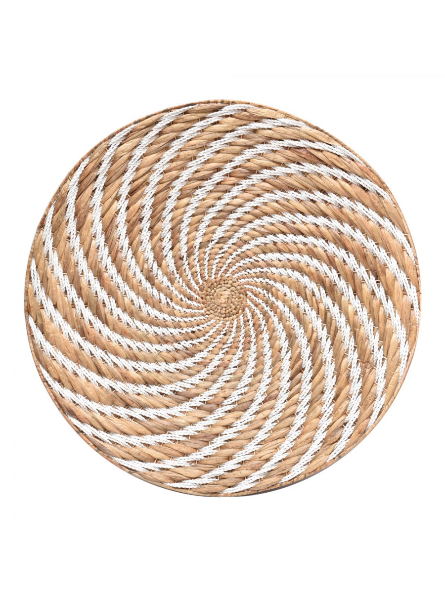 Prato Twist Branco G 