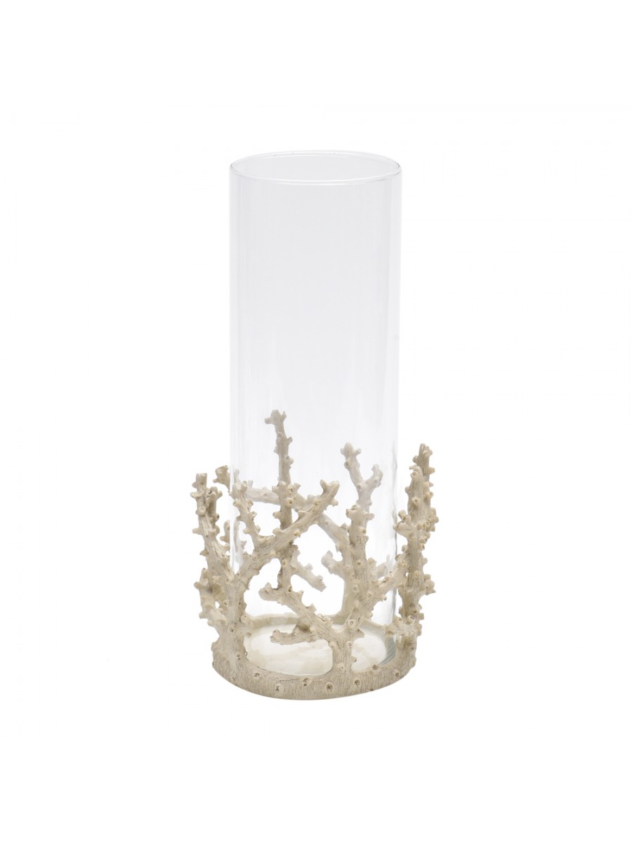 Cachepot Coral P Palha