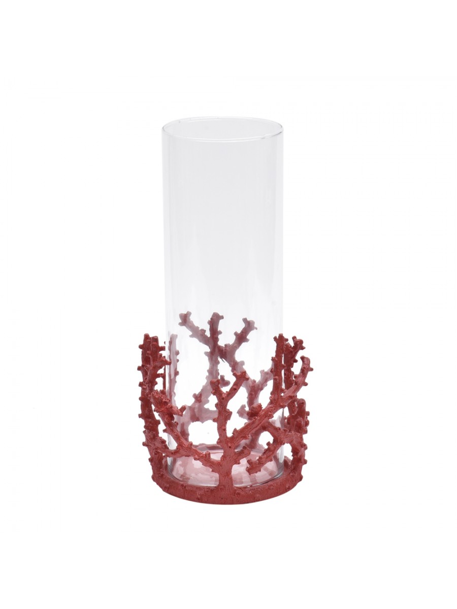 Cachepot Coral P Vermelho