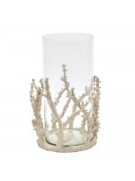 Cachepot Coral M Palha