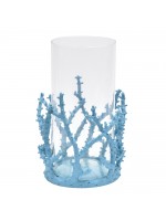 Cachepot Coral M Turquesa