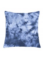 Capa de Almofada Tie Dye Azul