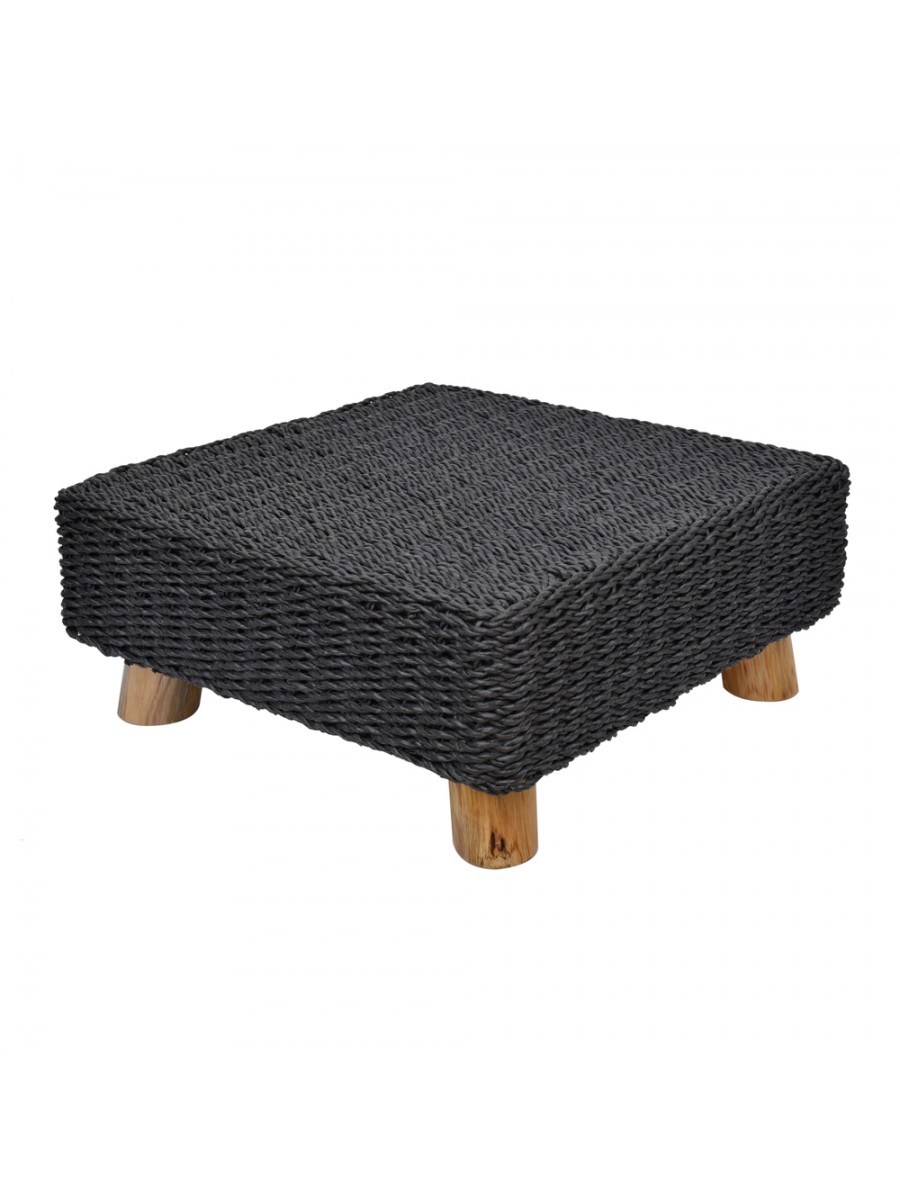 Mesa de Centro Quadrado Preta P