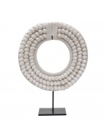 Colar Pedestal Branco M