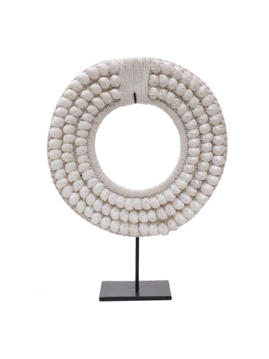 Colar Pedestal Branco M