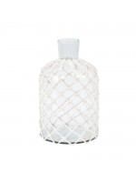 Garrafa Macramê Off White G