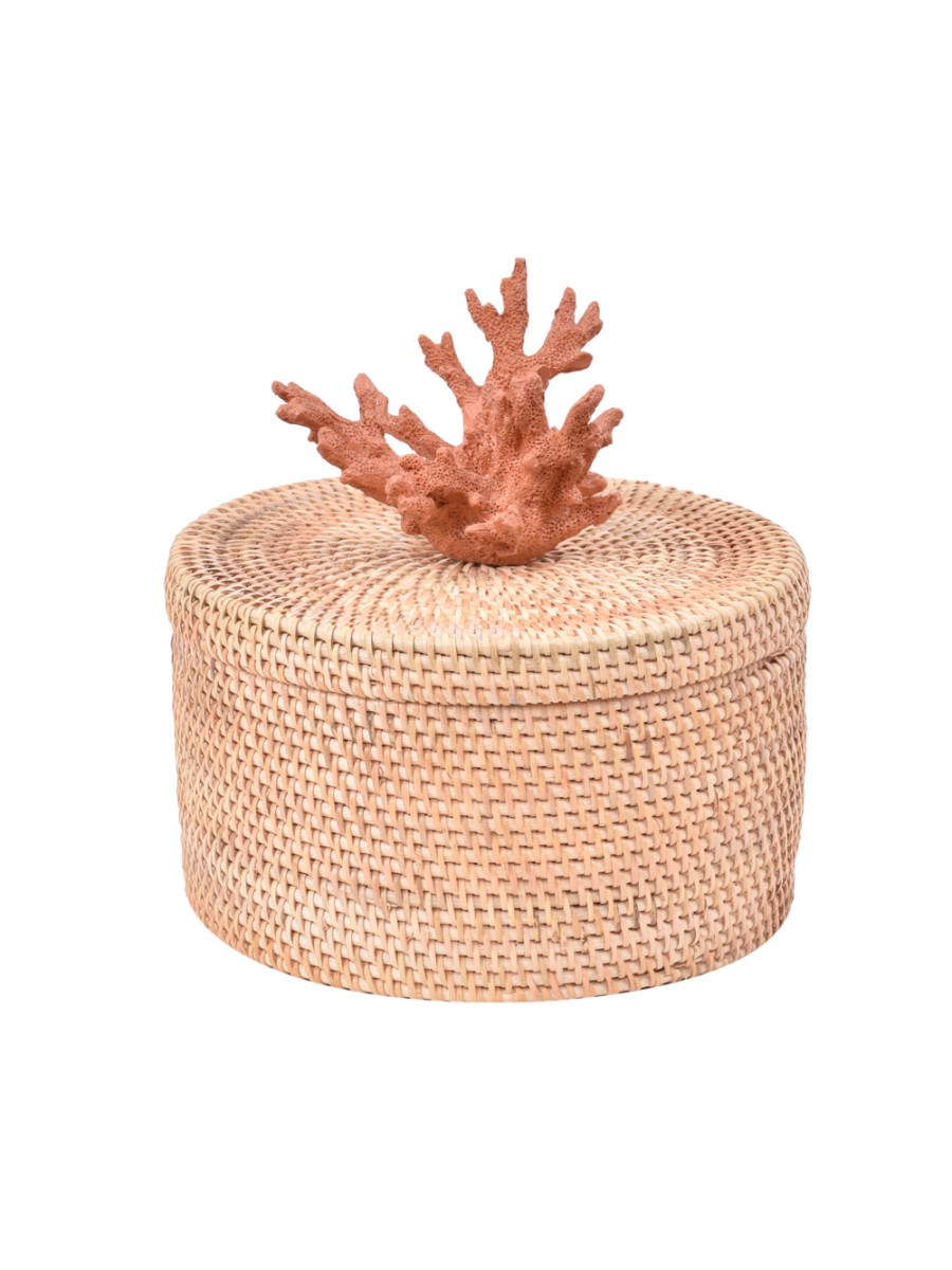 Caixa Ratan Alta Coral Telha P