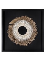 Quadro Cocar Preto M