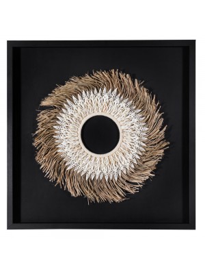 Quadro Cocar Preto M
