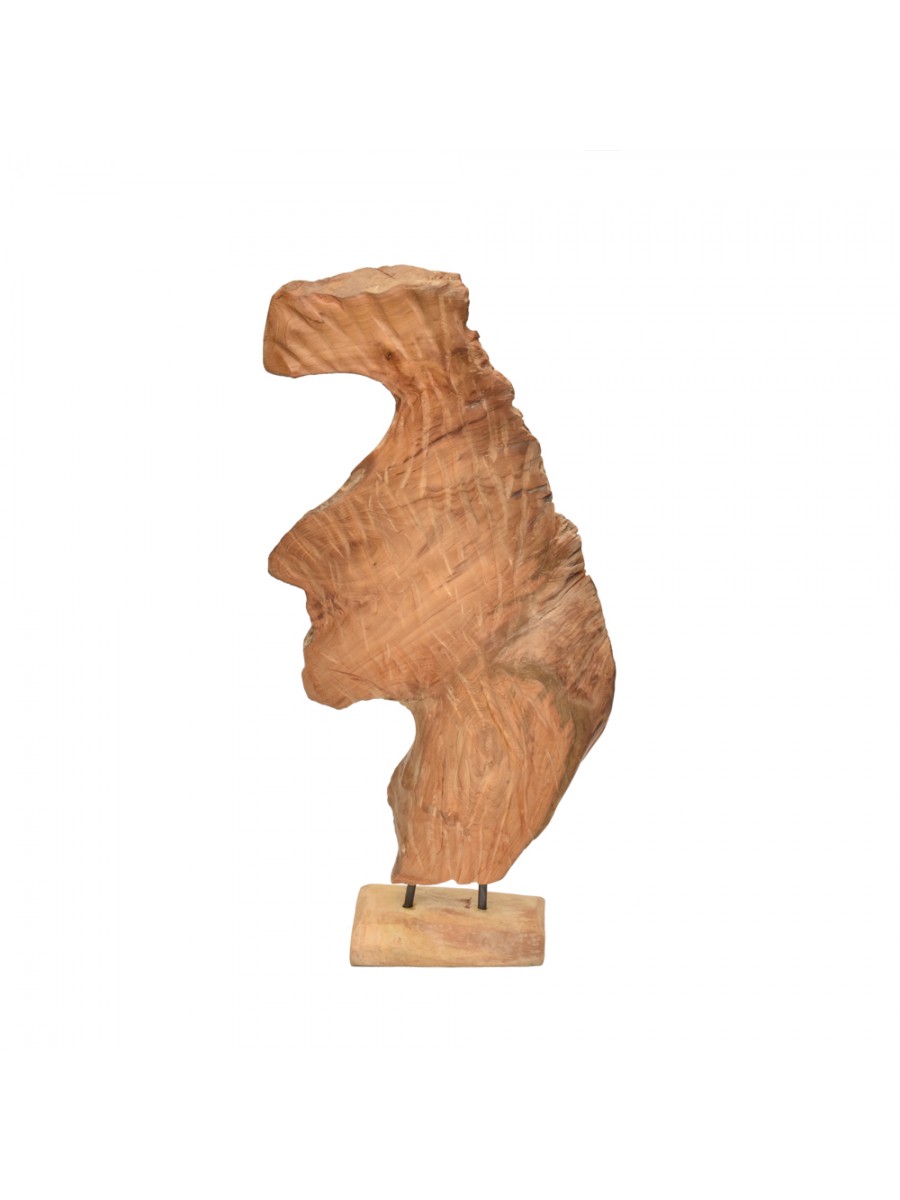 Escultura Teka Raiz Fatia P