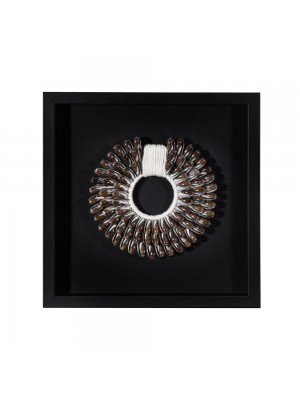 Quadro Cinza Preto P