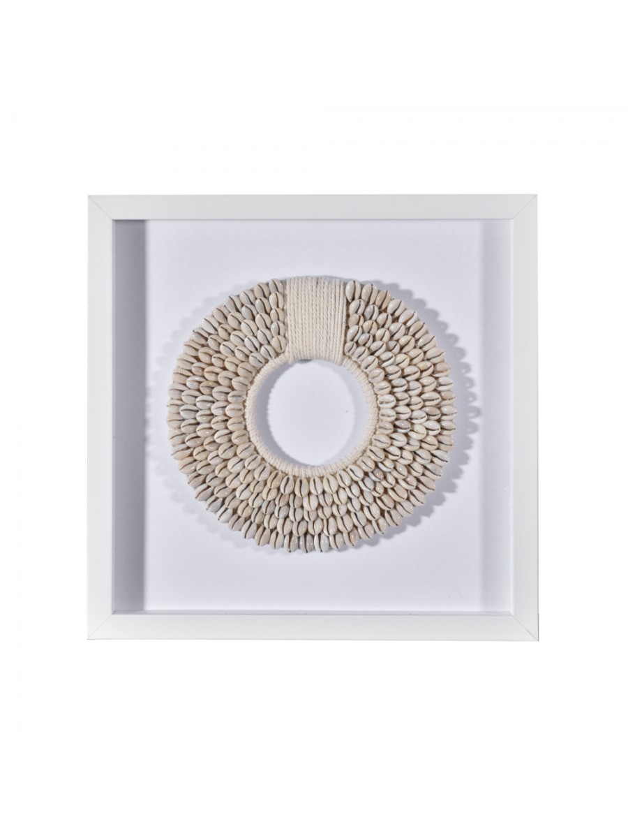 Quadro Búzio Branco P