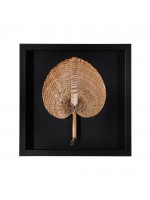 Quadro Leque Preto P