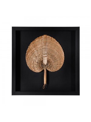 Quadro Leque Preto P
