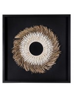 Quadro Cocar Preto G