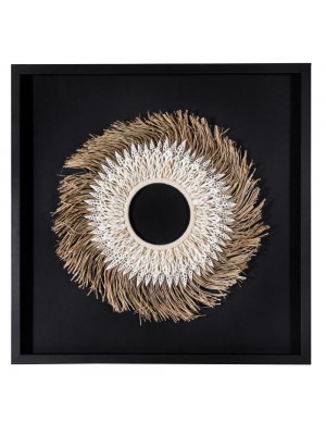 Quadro Cocar Preto G