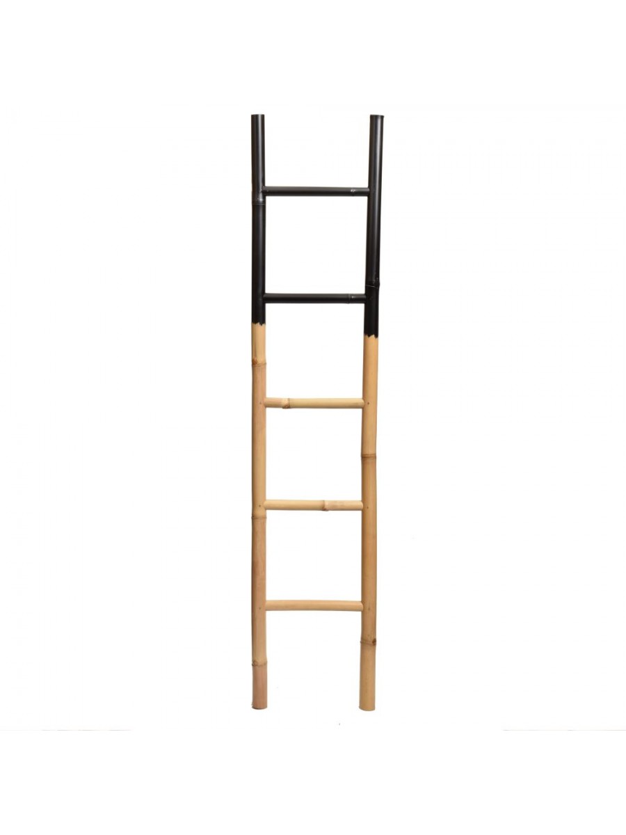 Escada de Bambu Preto G 